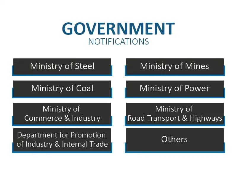 Government Notification